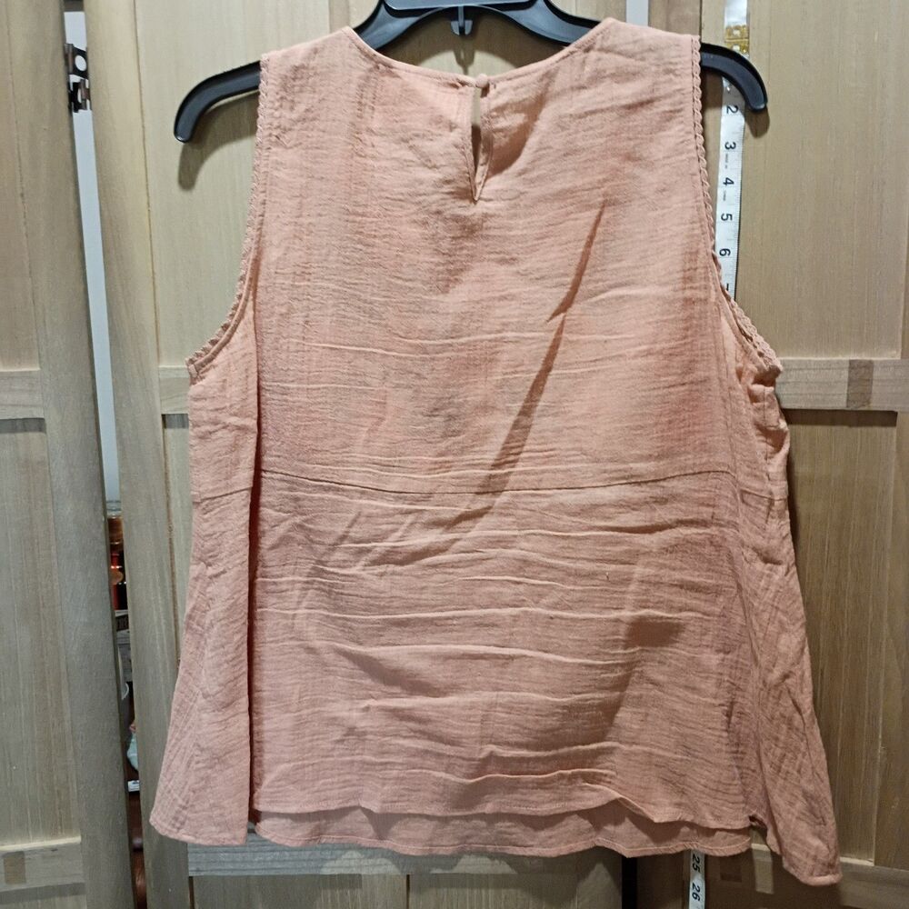 Savanna Jane embroidered tank top large - Picture 4 of 6